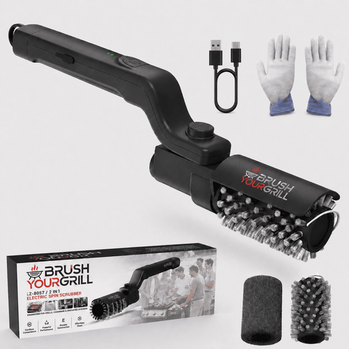 BrushYourGrill™ Electric BBQ Grill Brush