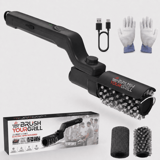 BrushYourGrill™ Electric BBQ Grill Brush